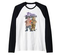 TMNT out of The Shadows Bebop and Rocksteady Camiseta Manga Raglan