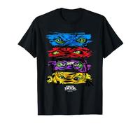 TMNT out of The Shadows Group Stacked Masks Camiseta
