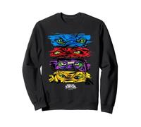 TMNT out of The Shadows Group Stacked Masks Sudadera