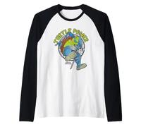 TMNT out of The Shadows Leonardo Turtle Power Camiseta Manga Raglan