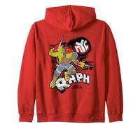TMNT out of The Shadows Raphael NYC Grunge Sudadera con Capucha