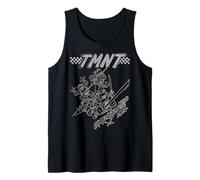 TMNT Plantilla clásica retro Remix Ninja Turtle Dimensión X Camiseta sin Mangas
