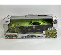 TMNT Rafael Y Chevrolet Camaro 1967 Escala 1:24 Jada 253285001