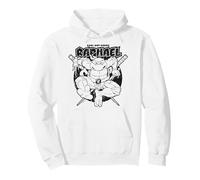 TMNT Raphael Cool Crude Ninja Plantilla Graffiti Pose Classic Sudadera con Capucha
