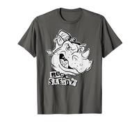 TMNT Rock Steady Sketch Punk Letters 90's Cartoon Camiseta