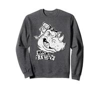 TMNT Rock Steady Sketch Punk Letters 90's Cartoon Sudadera
