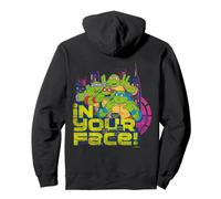 TMNT Teenage Mutant Ninja Turtles Cara tonta LOL Vintage NYC Sudadera con Capucha