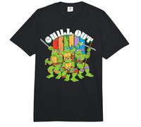 TMNT Teenage Mutant Ninja Turtles Chill out Team NYC Retro Comfort Colors Adult Heavyweight T-Shirt