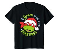 TMNT Teenage Mutant Ninja Turtles Christmas Greetings 80s Classic Camiseta
