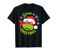 TMNT Teenage Mutant Ninja Turtles Christmas Greetings 80s Classic Camiseta