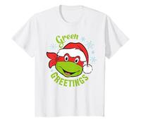 TMNT Teenage Mutant Ninja Turtles Christmas Greetings Classic 80s Camiseta