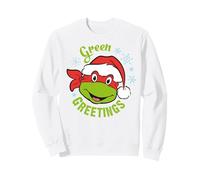 TMNT Teenage Mutant Ninja Turtles Christmas Greetings Classic 80s Sudadera