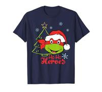 TMNT Teenage Mutant Ninja Turtles Christmas Tree Hero Classic 80s Camiseta