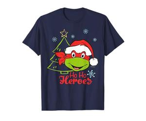 TMNT Teenage Mutant Ninja Turtles Christmas Tree Hero Classic 80s Camiseta