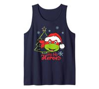 TMNT Teenage Mutant Ninja Turtles Christmas Tree Hero Classic 80s Camiseta sin Mangas