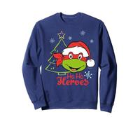TMNT Teenage Mutant Ninja Turtles Christmas Tree Hero Classic 80s Sudadera