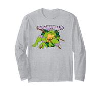 TMNT Teenage Mutant Ninja Turtles Donatello Máquinas clásicas Manga Larga