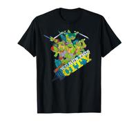 TMNT Teenage Mutant Ninja Turtles NYC City Hero Fun Vintage Camiseta