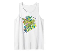 TMNT Teenage Mutant Ninja Turtles NYC City Hero Vintage Fun Camiseta sin Mangas