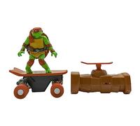 TMNT Teenage Mutant Ninja Turtles Toy, Raphael Half Pipe RC Skate Vehicle with Tricks, 2.4 GHz Remote Control Ninja Turtle Toy, Mutant Mayhem, Ages 5+