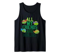 TMNT Todos mis Amigos Son Ninjas Camiseta sin Mangas