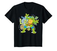 TMNT Tortugas Ninja Mutantes Adolescentes Leo Pose 80s Pizza Lover Camiseta