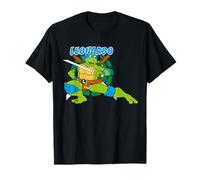 TMNT Tortugas Ninja Mutantes Adolescentes Leonardo Leo Lidera Clásico Camiseta