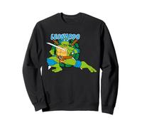 TMNT Tortugas Ninja Mutantes Adolescentes Leonardo Leo Lidera Clásico Sudadera