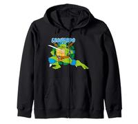 TMNT Tortugas Ninja Mutantes Adolescentes Leonardo Leo Lidera Clásico Sudadera con Capucha