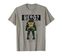 TMNT Tortugas Ninja Mutantes Adolescentes Nueva York Héroe Pose Clásico Camiseta