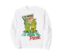 TMNT Tortugas Ninja Mutantes Adolescentes Pizza Fiesta Clásico Geeks Sudadera