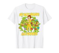TMNT Turtle Power Best Friends Turtles Abril Retro Cartoon Camiseta