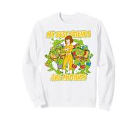TMNT Turtle Power Best Friends Turtles Abril Retro Cartoon Sudadera