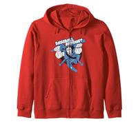 TMNT Turtle Power Casey Jones Baseball Ninja Pose TV clásica Sudadera con Capucha