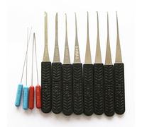 Tmp Go 11 pcs Extracteur de clé Cassée kit d'outils pour retirer Lock cassé touches, outils de serrurier