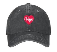TMQZHQAVH 2026 Me Encanta mi Gorra de béisbol Papi Gorra de Navidad Sombrero de Navidad Personalizado Sombrero de Lujo Tenis Masculino Femenino