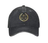 TMQZHQAVH Balanzas de la Justicia. Gorras de béisbol para Hombres Gorra de Lujo para Hombre, Gorra Snapback Golf Playa Femenina Masculino