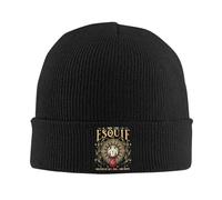 TMQZHQAVH Clair Obscur Expedición 33 Gorros de otoño Invierno Nuevos Esquie Cita Divertida Gorra Hombres Mujer Barba de cráneo acrílico