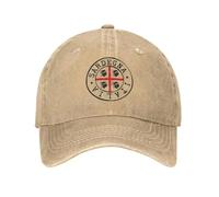 TMQZHQAVH Clásica Bandera de algodón de Sardeña Gorra de béisbol de Cuatro moros para Mujeres Hombres Italia Ajustable Escudo de Armas de Cerdeña Sombrero de papá Actuación