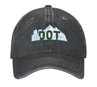 TMQZHQAVH Denver Orbital Trail - Ilustración Gorra de béisbol Fiesta de Espuma de montañismo Gorra de Streetwear Gorra de Lujo Hombre de Lujo Mujer de Lujo