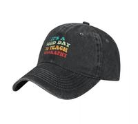 TMQZHQAVH Es un Buen día para enseñar geografía I Gorra de béisbol Sombrero de Hombre Sombrero de Pesca Gorra táctica Militar Marca de Lujo Sombreros para Mujeres Hombres