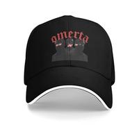 TMQZHQAVH Gorra de béisbol Ropa de la Ley del Silencio Omerta Uniforme de Camionero Gorra Gorra Casual al Aire Libre Todo Temporada Viaje Regalo Snapback Gorra