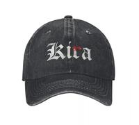 TMQZHQAVH Gorras de béisbol Casquette Death Note Kira Desgastadas Casquette Hombres Mujeres Casual Spring Sombres