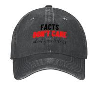 TMQZHQAVH Los Hechos no se preocupan por Tus Sentimientos - Nosotros, el Pueblo, Hacemos Gorra de béisbol Gorra de Camionero Sombrero de Playa Sombrero Gracioso Sombreros de Chica Hombres