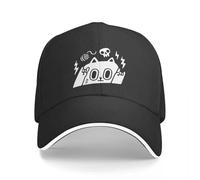TMQZHQAVH ¡Roca con Gato! Gorra de béisbol de Espuma para Fiestas Gorra Ajustable Gorras de béisbol Marca de Lujo Hombres Mujer