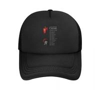 TMQZHQAVH SPQR Roma Antigua - Gorra de Gira Mundial de Gayo Julio César Sombreros de Hombres Sombreros de Béisbol de Hombre Gorra de Béisbol
