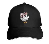 TMQZHQAVH Topgun Háblame diseño de Ganso Marca de Gorras de béisbol Gorra de Hombre Gorra de Golf Gorra de Hombre Gorra de Sol Mono para Hombre Femenina