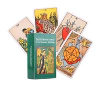 TMRBBesty Tarots,Classic Tarot,Tarot Deck,Cartas de Tarot,Baraja Adivinatoria de ta-Rot,Baraja de ta-Rot de 78 Cartas,Smith Waite Tarot,Adecuado para Principiantes y Jugadores experimentados