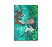 TMRL Póster de anime Una voz silenciosa, 10 lienzos artísticos para pared, álbumes de música y películas, pintura decorativa para sala de estar, dormitorio, 50 x 75 cm, estilo sin marco