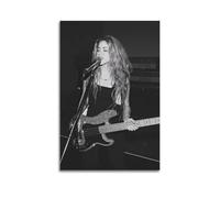 TMRL Shakira - Álbum de música de canciones, póster personal en lienzo, decoración de pared, sala de estar, dormitorio familiar, 50 x 75 cm, estilo sin marco